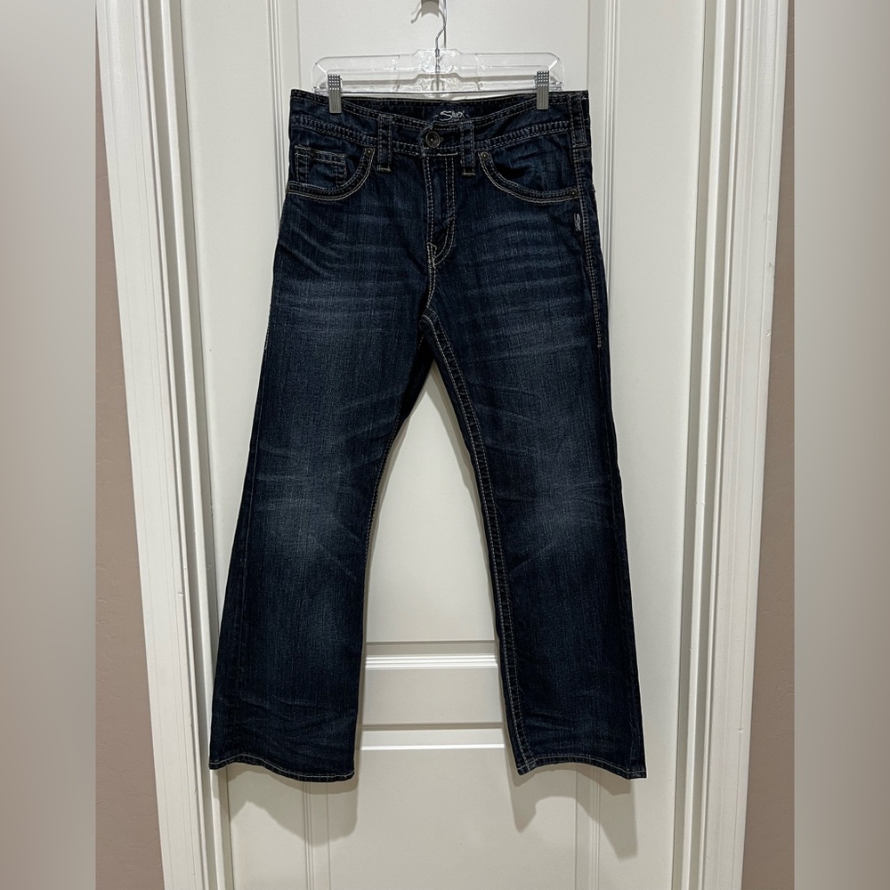 Silver Jeans Men's Dark Blue Jeans, 32x30